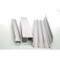 Anodized sand blasting, champagne wardrobe sliding door aluminum profiles